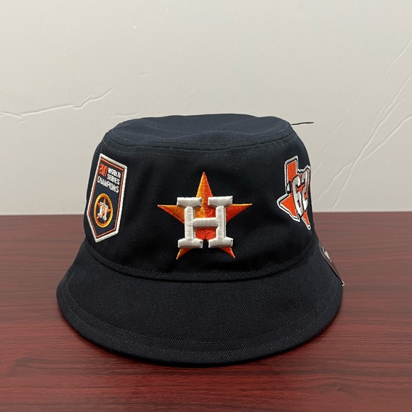 New Era, Bucket Hat, Houston Astros, 2017 World Series Champions - Picture 1 of 9